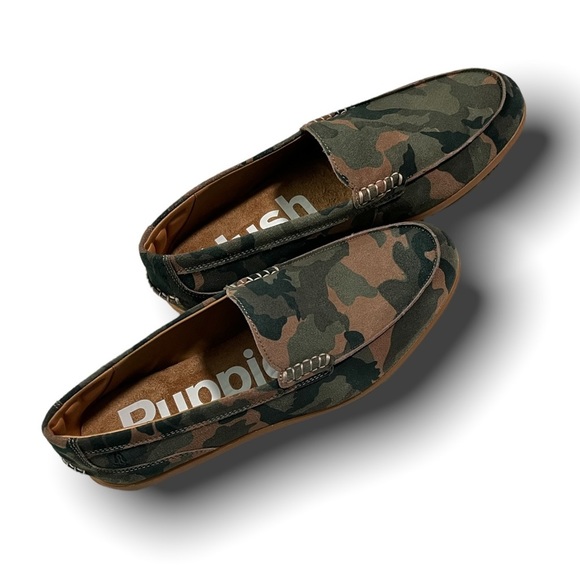 Hush Puppies Slip-Ons Camouflage Theme NWOT Men’s 9.5 - Picture 4 of 8